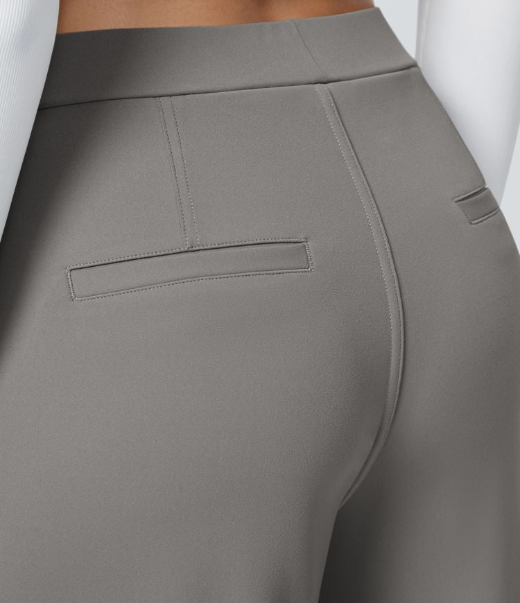 Michela | Eleganti e Comodi Pantaloni Svasati a Vita Alta