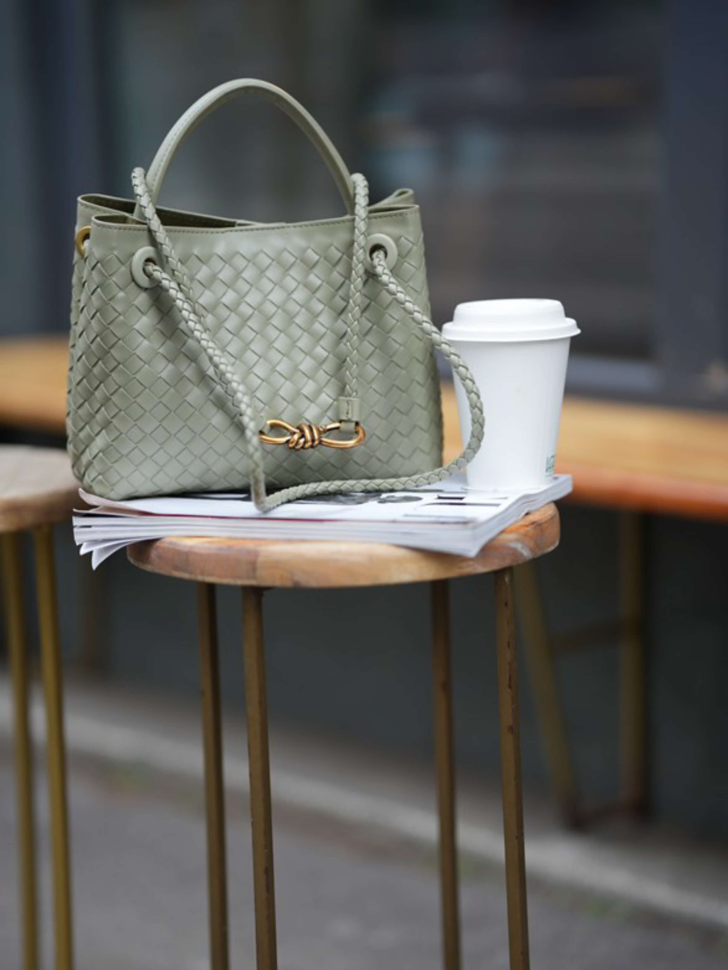 Paloma | Borsa Intrecciata Sofisticata