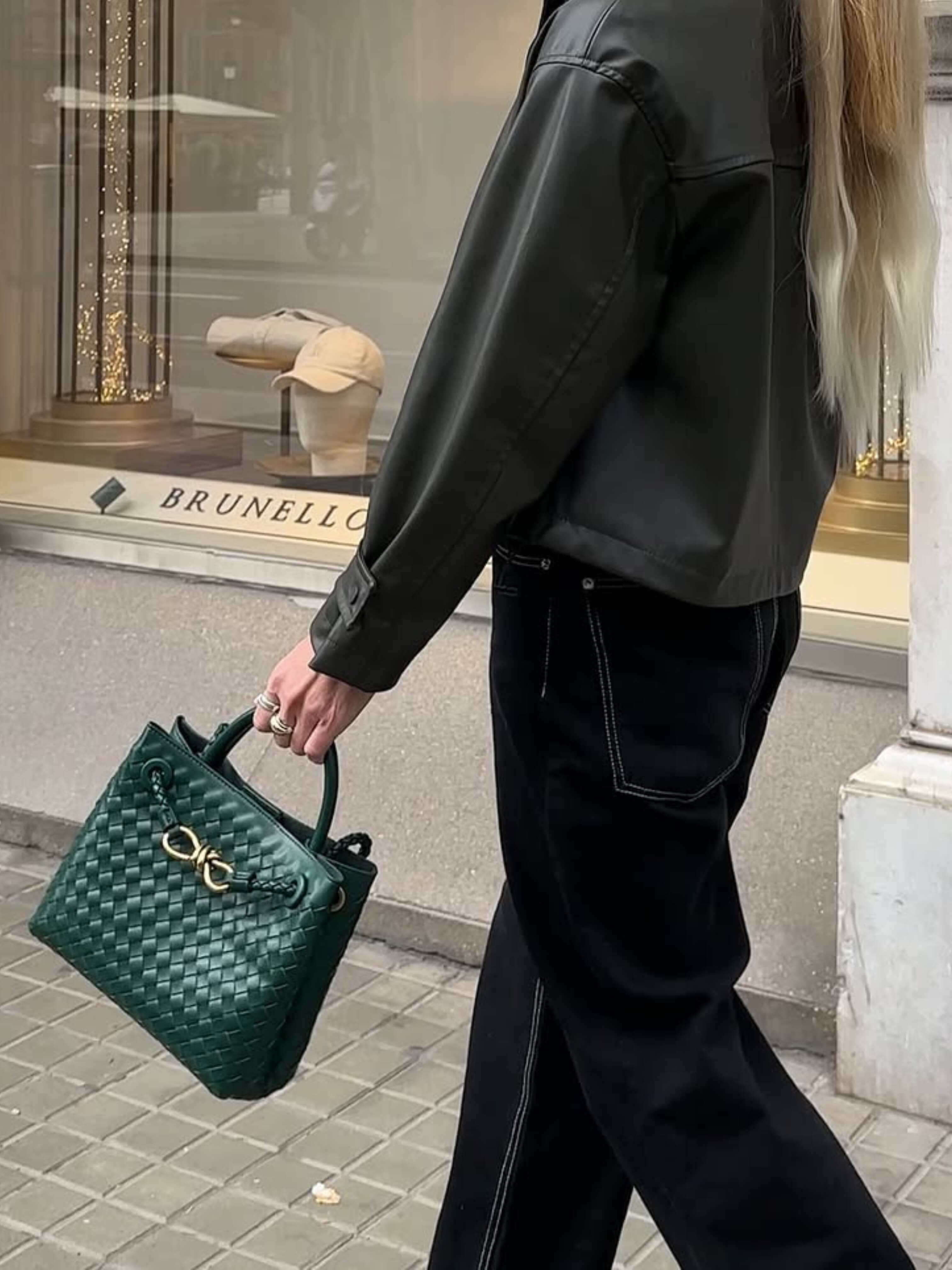 Paloma | Borsa Intrecciata Sofisticata
