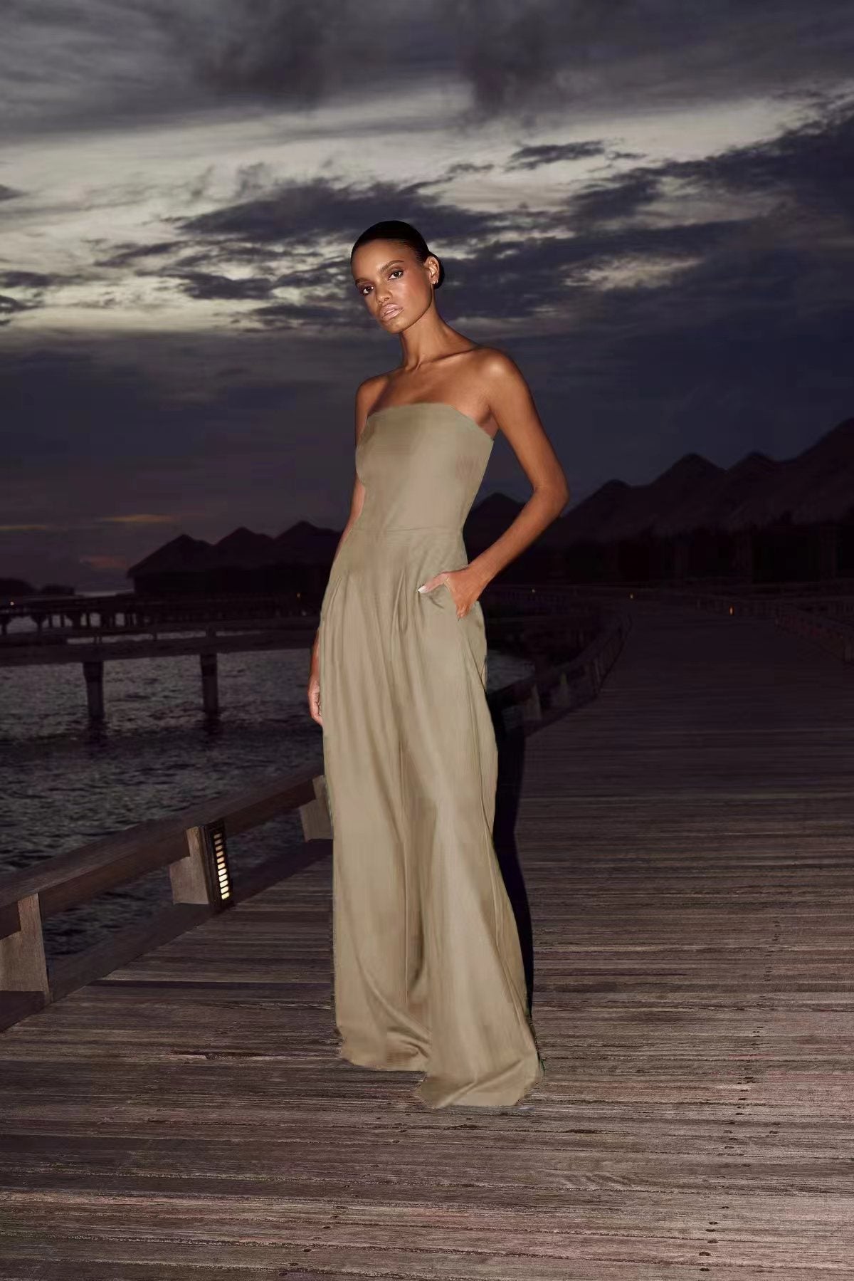 Giada | Tuta Tuta Senza Spalline Donna