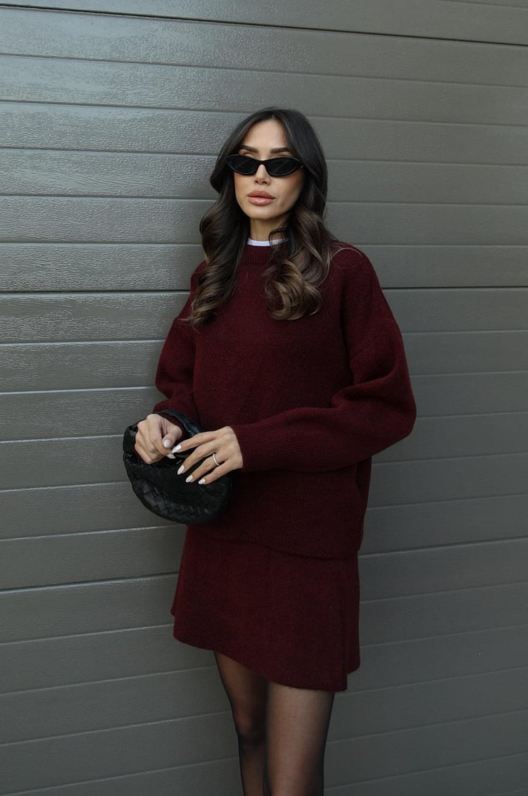 Maglia Divina | Set Maglione-Gonna Donna