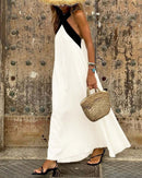 Daniela | Abito Elegante con Schiena Incrociata