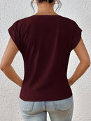 Liana | T-Shirt Casual e Raffinata con Scollo a V