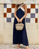 Daniela | Abito Elegante con Schiena Incrociata