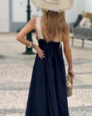 Daniela | Abito Elegante con Schiena Incrociata