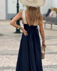 Daniela | Abito Elegante con Schiena Incrociata