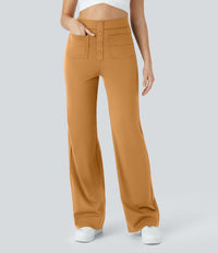 Erica | Pantaloni a Vita Alta Elasticizzati