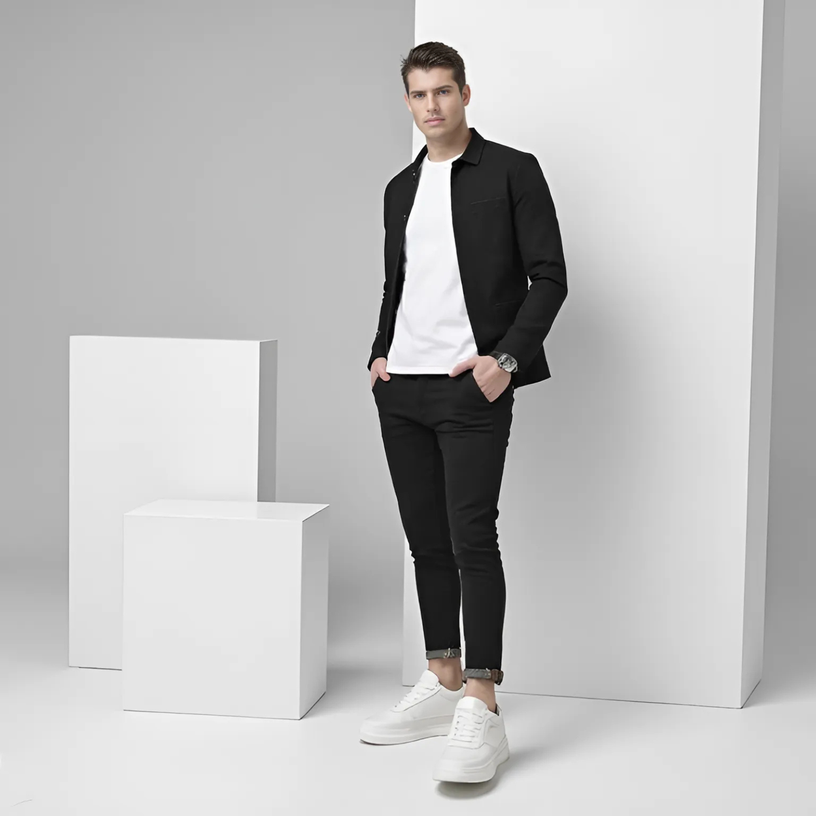 Nico | Sneakers di Lusso con Aumento (+8CM)