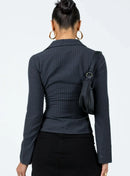 Tiziana | Blusa a Righe con Bottoni Donna