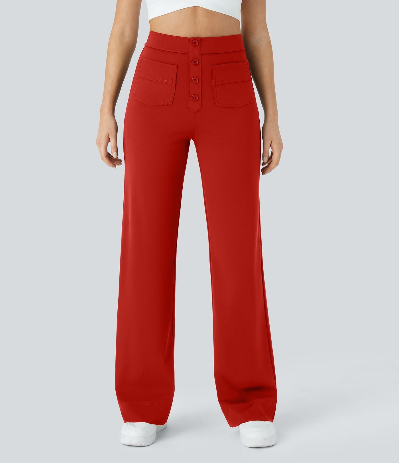 Erica | Pantaloni a Vita Alta Elasticizzati
