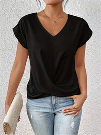 Liana | T-Shirt Casual e Raffinata con Scollo a V