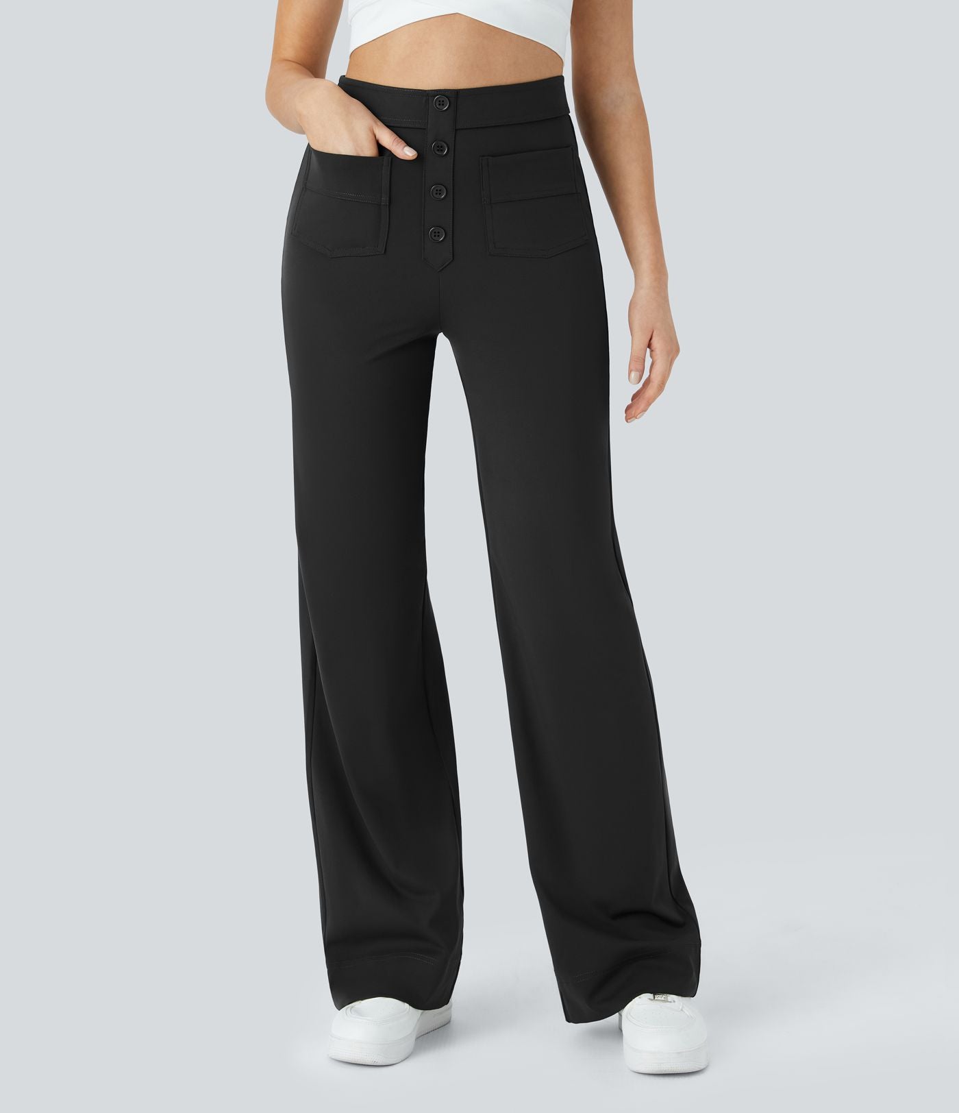Erica | Pantaloni a Vita Alta Elasticizzati