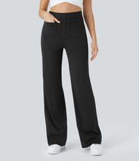 Erica | Pantaloni a Vita Alta Elasticizzati