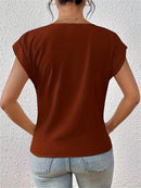 Liana | T-Shirt Casual e Raffinata con Scollo a V