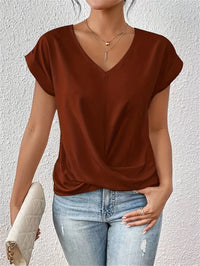 Liana | T-Shirt Casual e Raffinata con Scollo a V