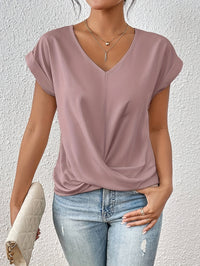 Liana | T-Shirt Casual e Raffinata con Scollo a V