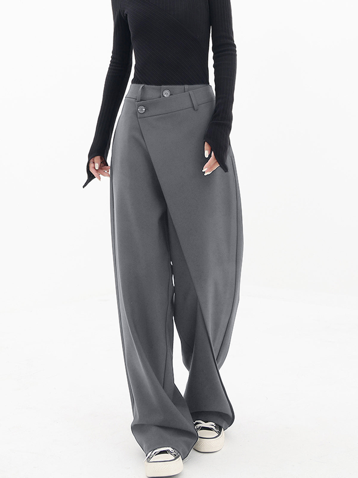 Gaia | Pantaloni Asimmetrici Donna