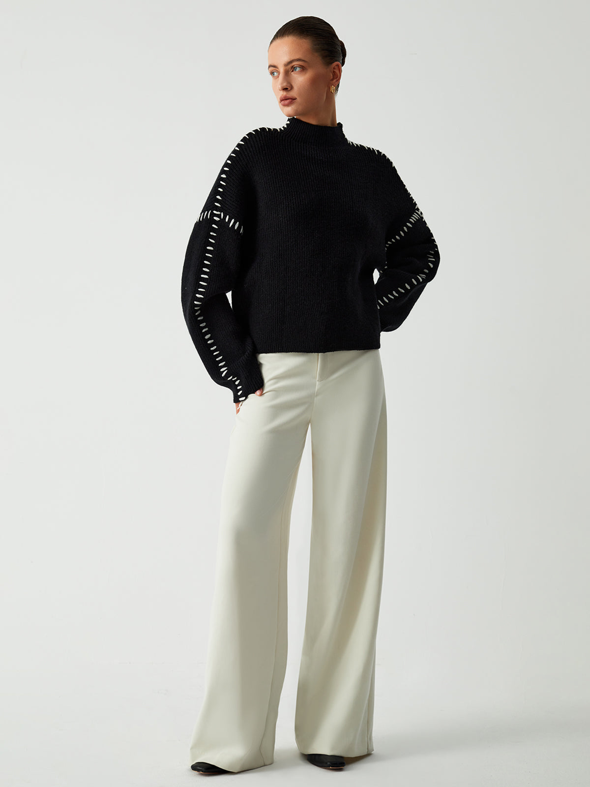 Oriana | Maglione con Cuciture Donna