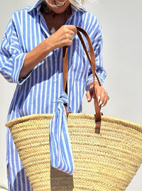 Luisa | Abito Camicia Distinto a Righe