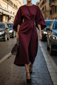 Sonia | Abito Elegante Donna con Cintura