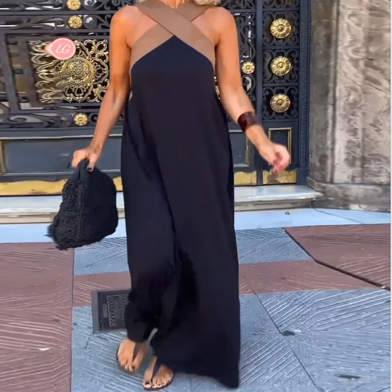 Daniela | Abito Elegante con Schiena Incrociata