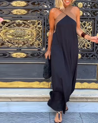 Daniela | Abito Elegante con Schiena Incrociata