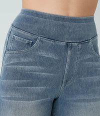 Eva | Pantaloni a Vita Alta Elasticizzati