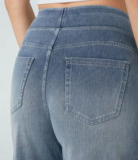 Eva | Pantaloni a Vita Alta Elasticizzati