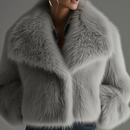 Martina | Cappotto Oversized in Pelle Sintetica Premium