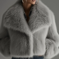 Martina | Cappotto Oversized in Pelle Sintetica Premium