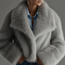 Martina | Cappotto Oversized in Pelle Sintetica Premium