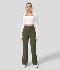 Erica | Pantaloni a Vita Alta Elasticizzati