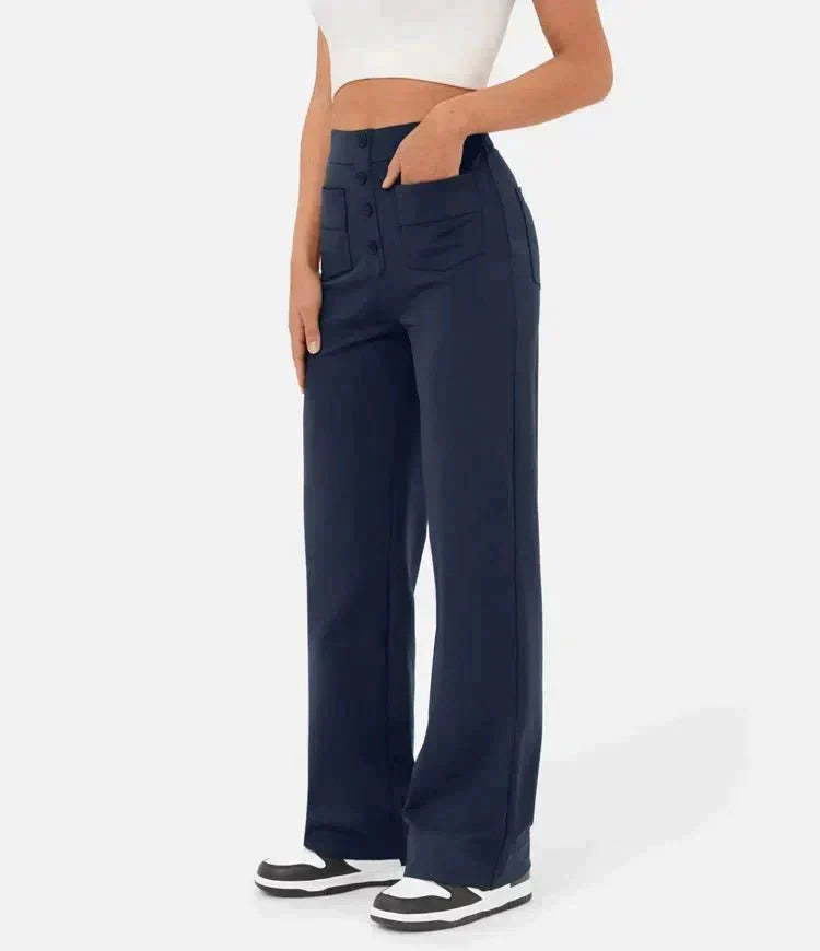 Erica | Pantaloni a Vita Alta Elasticizzati