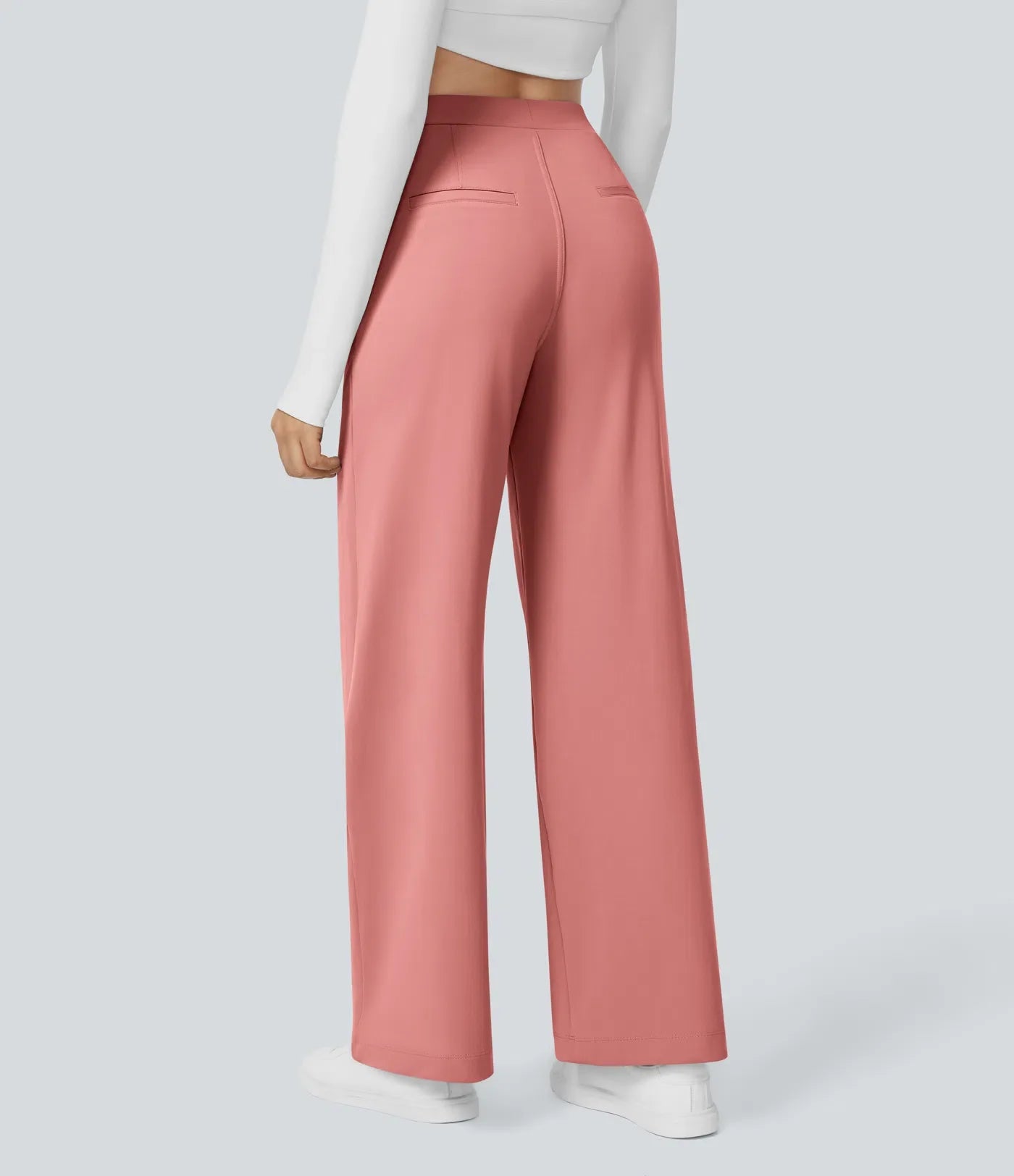 Michela | Eleganti e Comodi Pantaloni Svasati a Vita Alta